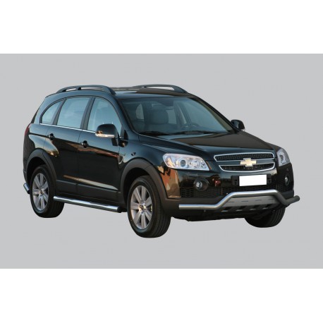 TUBES MARCHE PIEDS INOX Ø 76 CHEVROLET CAPTIVA 2006/2010