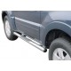 TUBES MARCHE PIEDS INOX Ø 76 MITSUBISHI PAJERO DID 2007+ 5 PORTES