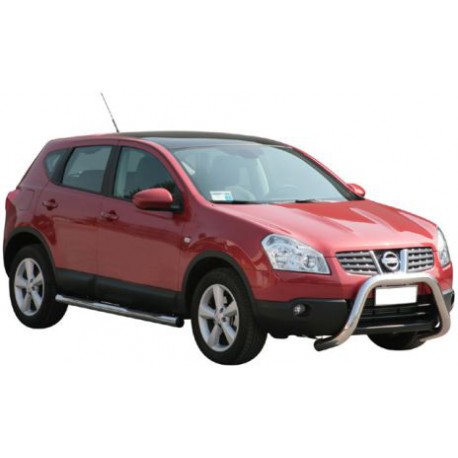 TUBES MARCHE PIEDS INOX  Ø 76 NISSAN QASHQAI 2007/2010