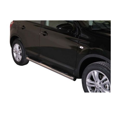 TUBES MARCHE PIEDS INOX  Ø 76 NISSAN QASHQAI 2010/2013