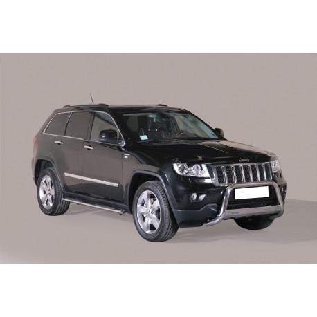 TUBES MARCHE PIEDS INOX  Ø 76 JEEP GRAND CHEROKEE 2011+