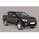 TUBES MARCHE PIEDS INOX Ø 76 FORD RANGER 2012+ DOUBLE CAB