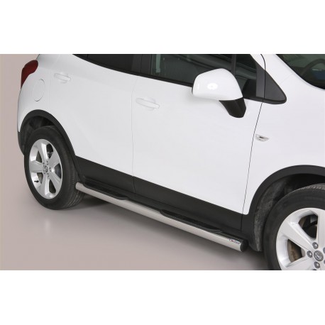 TUBES MARCHE PIEDS INOX Ø 76 OPEL MOKKA 2012+