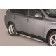 TUBES MARCHE PIEDS INOX Ø 76 MITSUBISHI OUTLANDER 2013+/2015+