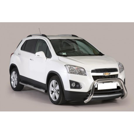 TUBES MARCHE PIEDS INOX Ø 76 CHEVROLET TRAX 2013+