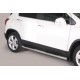 TUBES MARCHE PIEDS INOX Ø 76 CHEVROLET TRAX 2013+