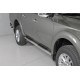 TUBES MARCHE PIEDS INOX Ø 76 MITSUBISHI L200 DOUBLE CAB 2016+