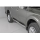 TUBES MARCHE PIEDS NOIR Ø 76 MITSUBISHI L200 DOUBLE CAB 2016+