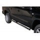 TUBES MARCHE PIEDS OVALE INOX Ø 76 VOLKSWAGEN AMAROK 2010+