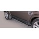 TUBES MARCHE PIEDS OVALE INOX  Ø 76 LANDROVER DISCOVERY 4 2012+