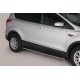 TUBES MARCHE PIEDS OVALE INOX Ø 76 FORD KUGA 2013/2016