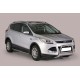 TUBES MARCHE PIEDS OVALE INOX Ø 76 FORD KUGA 2013/2016