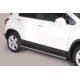 TUBES MARCHE PIEDS OVALE INOX Ø 76 CHEVROLET TRAX 2013+