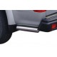 PROTECTION LATERALE ARRIERE INOX  MTC Ø 76 ISUZU DMAX -2012