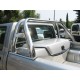 ROLL BAR INOX DOUBLE TUBE OVALE ISUZU D-MAX 2003/2011