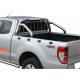 ROLL BAR INOX TUBE Ø 76 AVEC ARRET DE CHARGE FORD RANGER 2012+