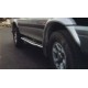 MARCHE-PIEDS INOX Ø50 MITSUBISHI PAJERO SPORT 1999+