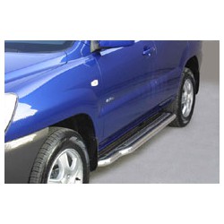 MARCHE-PIEDS INOX Ø50 KIA SPORTAGE 2004/2010