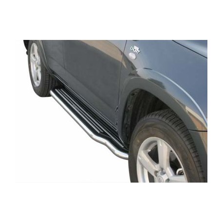 MARCHE-PIEDS INOX Ø50 TOYOTA RAV'4 2006/2009