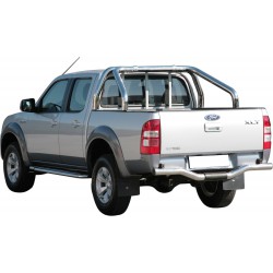 MARCHE-PIEDS INOX Ø50 FORD RANGER 2006/2011 DOUBLE CAB