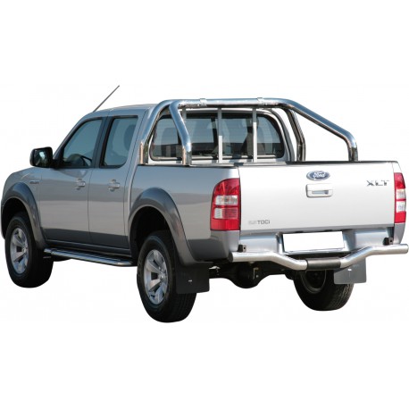 MARCHE-PIEDS INOX Ø50 FORD RANGER 2006/2011 DOUBLE CAB