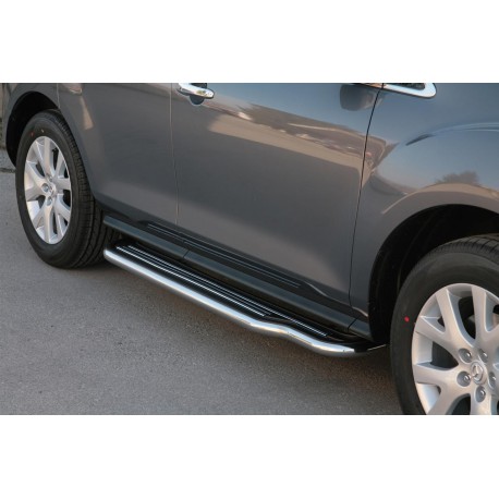 MARCHE-PIEDS INOX Ø50 MAZDA CX7 2008+