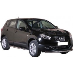 MARCHE-PIEDS INOX Ø50 NISSAN QASHQAI 2010/2013