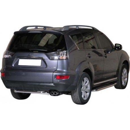 MARCHE-PIEDS INOX Ø50 MITSUBISHI OUTLANDER 2010/2012