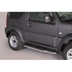 MARCHE-PIEDS INOX Ø50 SUZUKI JIMNY 2012+