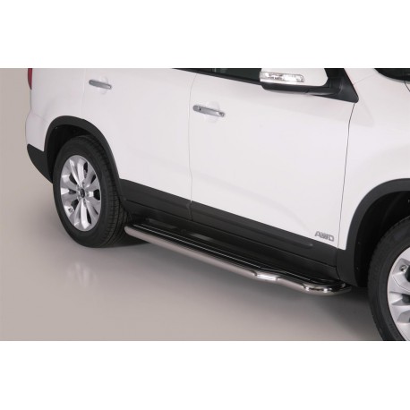 MARCHE-PIEDS INOX Ø50 KIA SORENTO 2013/2014