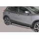 MARCHE-PIEDS INOX Ø50 NISSAN QASHQAI 2014+