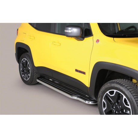 MARCHE-PIEDS INOX Ø50 JEEP RENEGADE 2014+