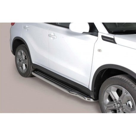 MARCHE-PIEDS INOX Ø50 SUZUKI VITARA 2015+