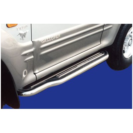 MARCHE-PIEDS INOX Ø50 HYUNDAI GALLOPER 5 PORTES 1998/2002