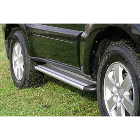 MARCHE PIEDS ALU S50 MITSUBISHI PAJERO 2007+ DID 3 PORTES