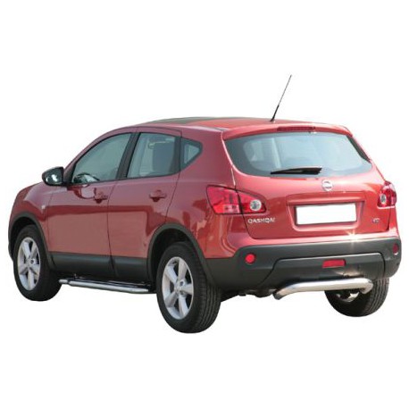 PARE CHOC ARRIERE INOX Ø 76 NISSAN QASHQAI 2007+