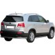 PARE CHOC ARRIERE INOX Ø 76 KIA SORENTO 2009/2012 - No CE