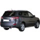 PARE CHOC ARRIERE INOX Ø 76 HYUNDAI SANTA FE 2010/2011 - Non CE