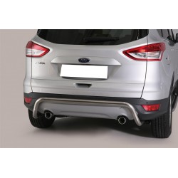 PARE CHOC ARRIERE INOX Ø 76 FORD KUGA 2013/2016 et 2017+