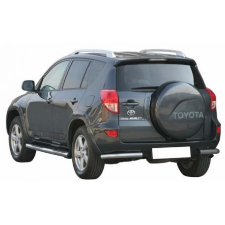 PROTECTION ANGLES DE PARE-CHOC INOX Ø 63 TOYOTA RAV 4 2006/2009