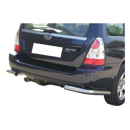 PROTECTION ANGLES DE PARE-CHOC INOX Ø 63 SUBARU FORESTER 2006/2007