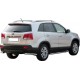 PROTECTION ANGLES DE PARE-CHOC INOX Ø 63 KIA SORENTO 2009/2012