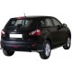 PROTECTION ANGLES DE PARE-CHOC INOX Ø 63 NISSAN QASHQAI 2010/2013