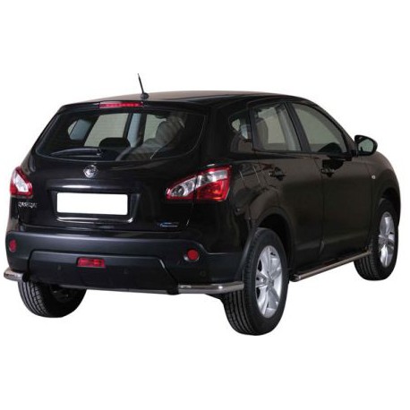 PROTECTION ANGLES DE PARE-CHOC INOX Ø 63 NISSAN QASHQAI 2010/2013