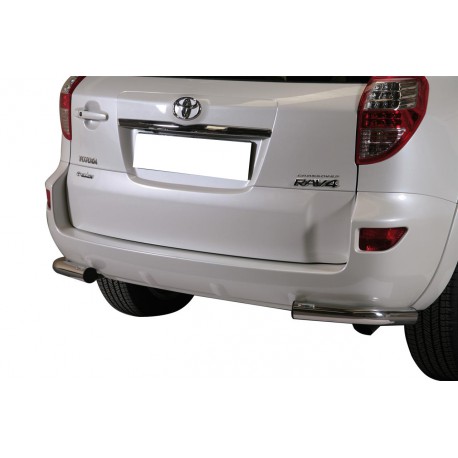 PROTECTION ANGLES DE PARE-CHOC INOX Ø 63 TOYOTA RAV 4 2010/2012