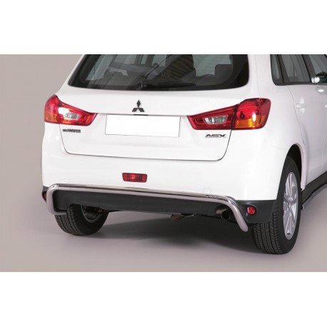 PARE CHOC ARRIERE INTEGRAL INOX Ø76 MITSUBISHI ASX 2012/2016 ET 2017+