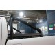 ROLL BAR INOX DBL TUBE INOX Ø 76 NOIR FORD RANGER 2012+