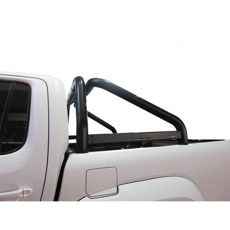 ROLL BAR INOX DBL TUBE Ø 76 NOIR FORD RANGER (fix bord benne) 2012+