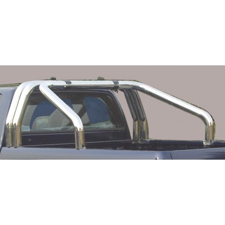 ROLL BAR INOX TRI TUBE Ø 76 MAZDA BT50 2009/2011 (bord benne)