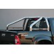 ROLL BAR INOX DBL TUBE Ø 76 ISUZU DMAX 2003/2011 AVEC MARQUAGE